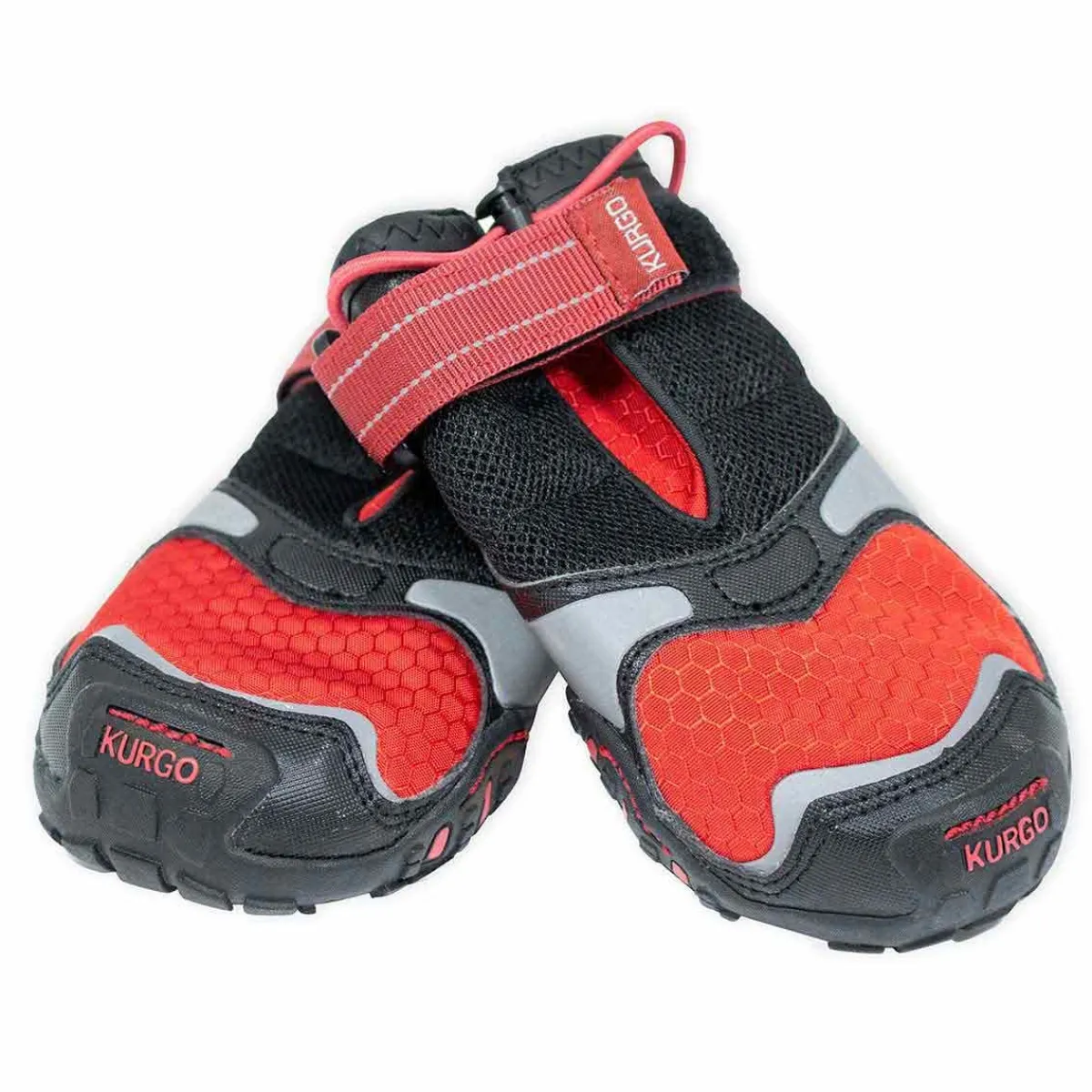 Ryan's Pet Supplies Kurgo Blaze Cross Shoe - XXS Chili Red/Black