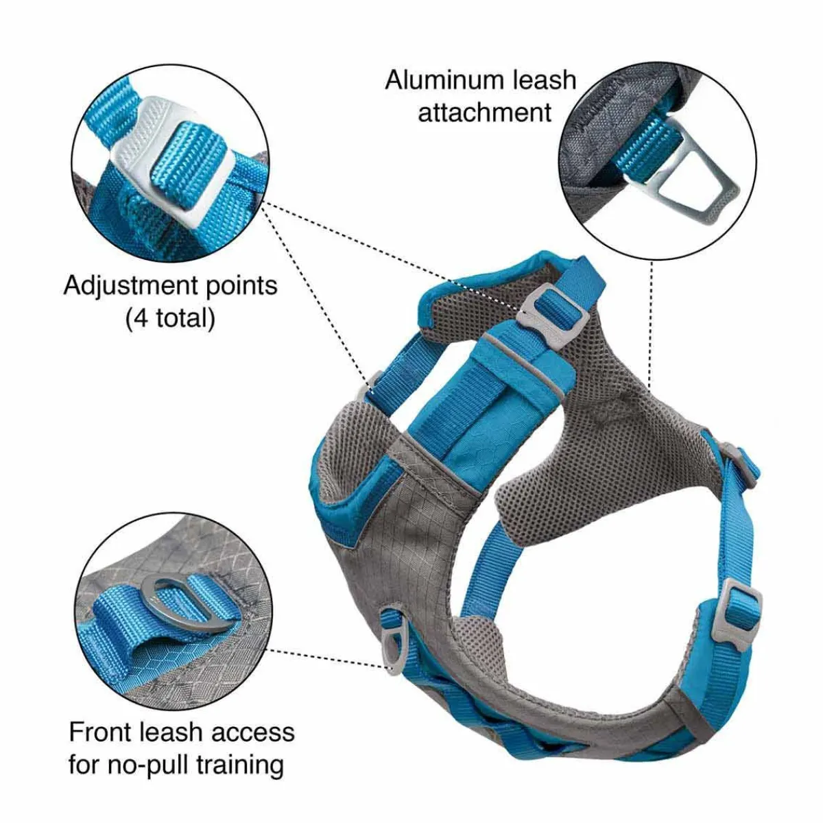 Ryan's Pet Supplies Kurgo Journey Air Harness Lightweight Harness for Pets