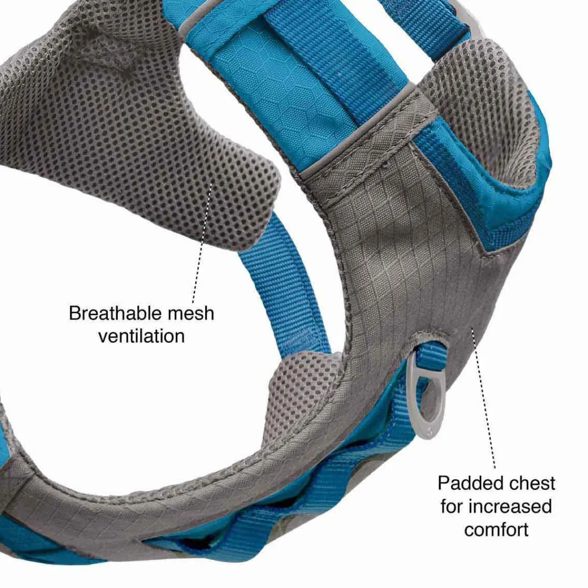 kurgo_journey_air_harness_lightweight_harness_for_pets_2.webp Ryan's Pet Supplies Kurgo Journey Air Harness Lightweight Harness for Pets