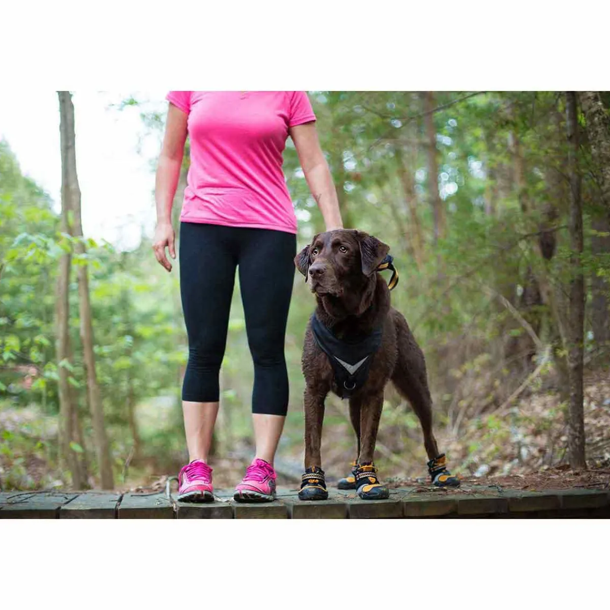 kurgo_stepnstrobe_dog_shoes__xs__orangeblack_4.webp Ryan's Pet Supplies Kurgo Step-n-Strobe Dog Shoes - XS (2.25'') Orange/Black