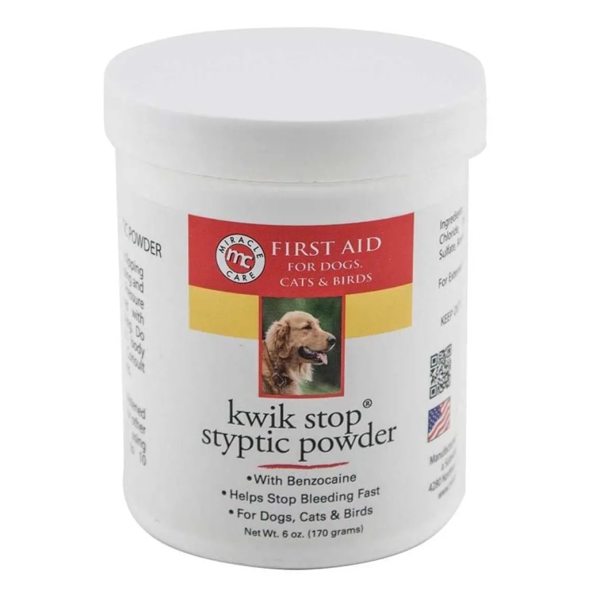 Ryan's Pet Supplies Kwik Stop 6oz Styptic