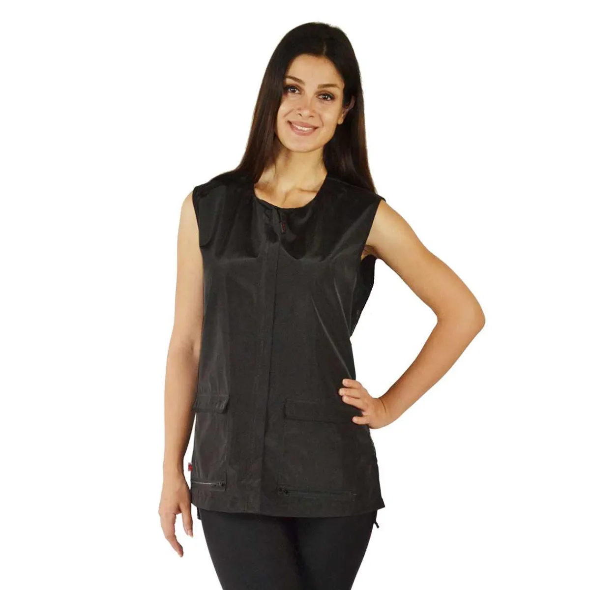 Ryan's Pet Supplies Ladybird Line Women's Black Waterproof Vest