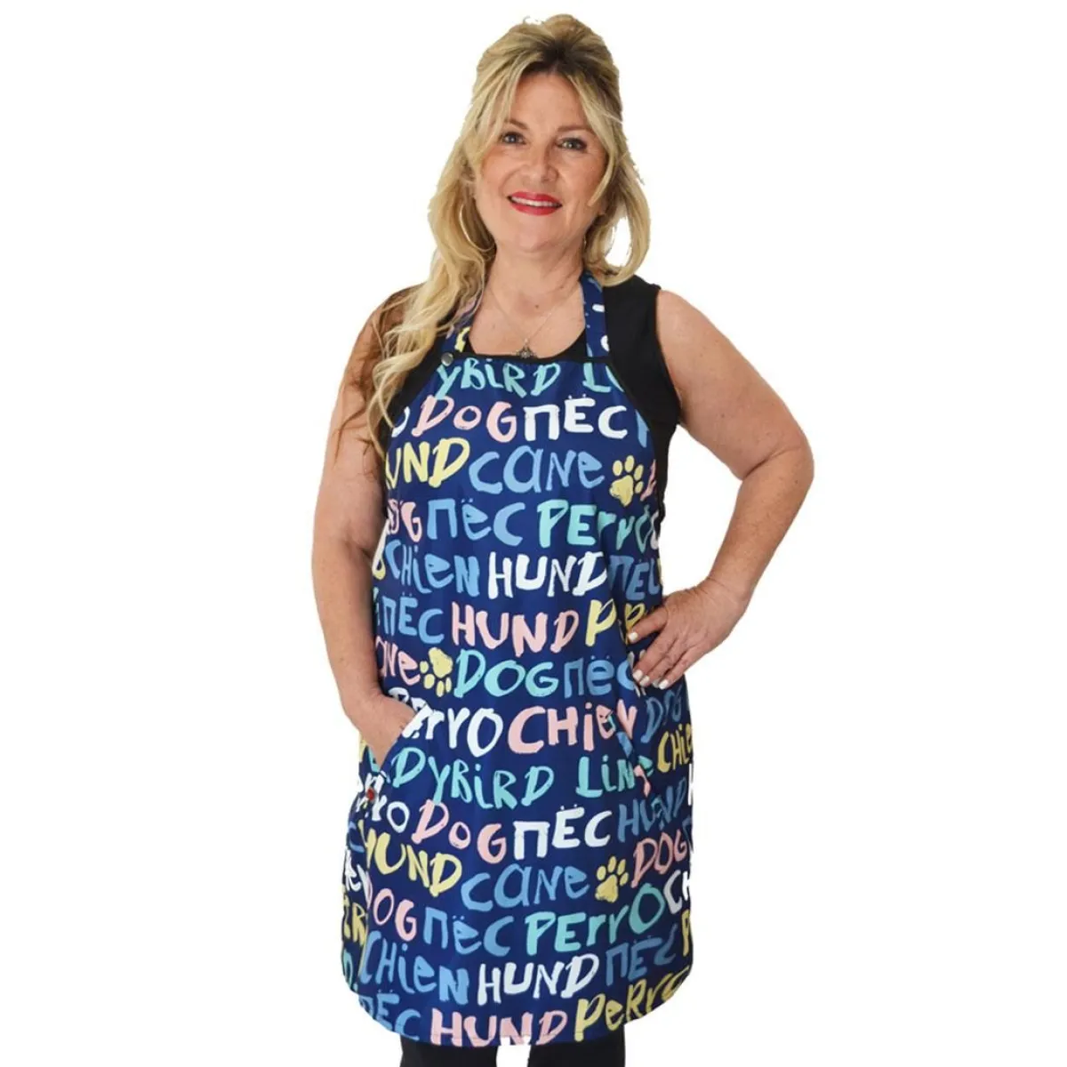 ladybird_line_womens_waterproof_dog_bathers_apron_10.webp Ryan's Pet Supplies Ladybird Line Women's Waterproof Dog Bathers Apron
