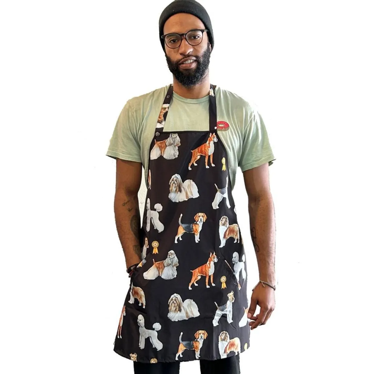 ladybird_line_womens_waterproof_dog_bathers_apron_6.webp Ryan's Pet Supplies Ladybird Line Women's Waterproof Dog Bathers Apron