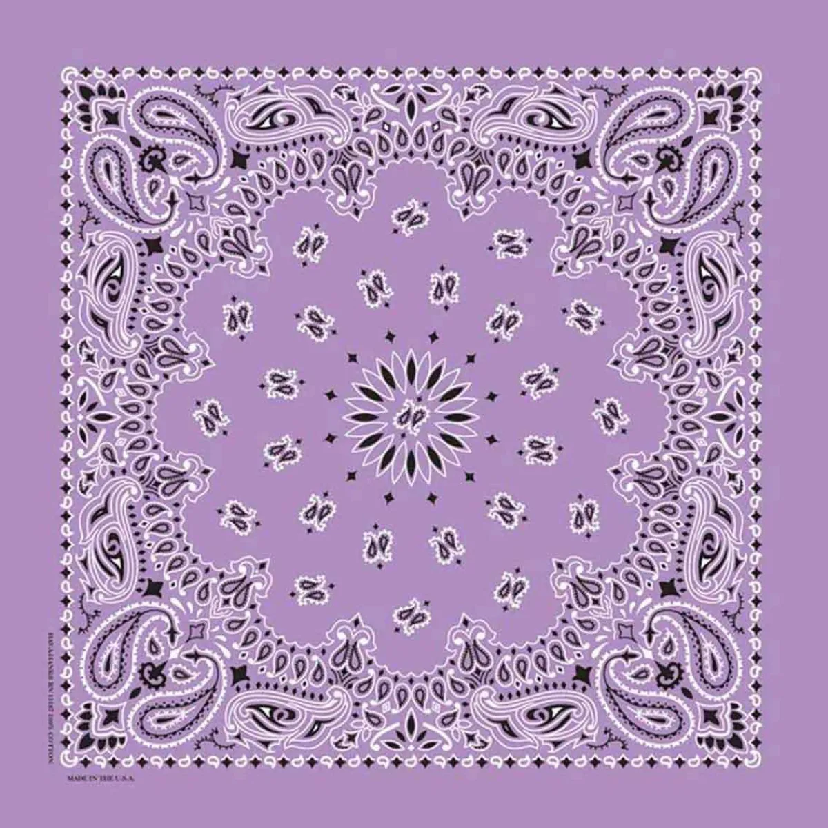 Ryan's Pet Supplies Lavender Paisley Pet Bandana