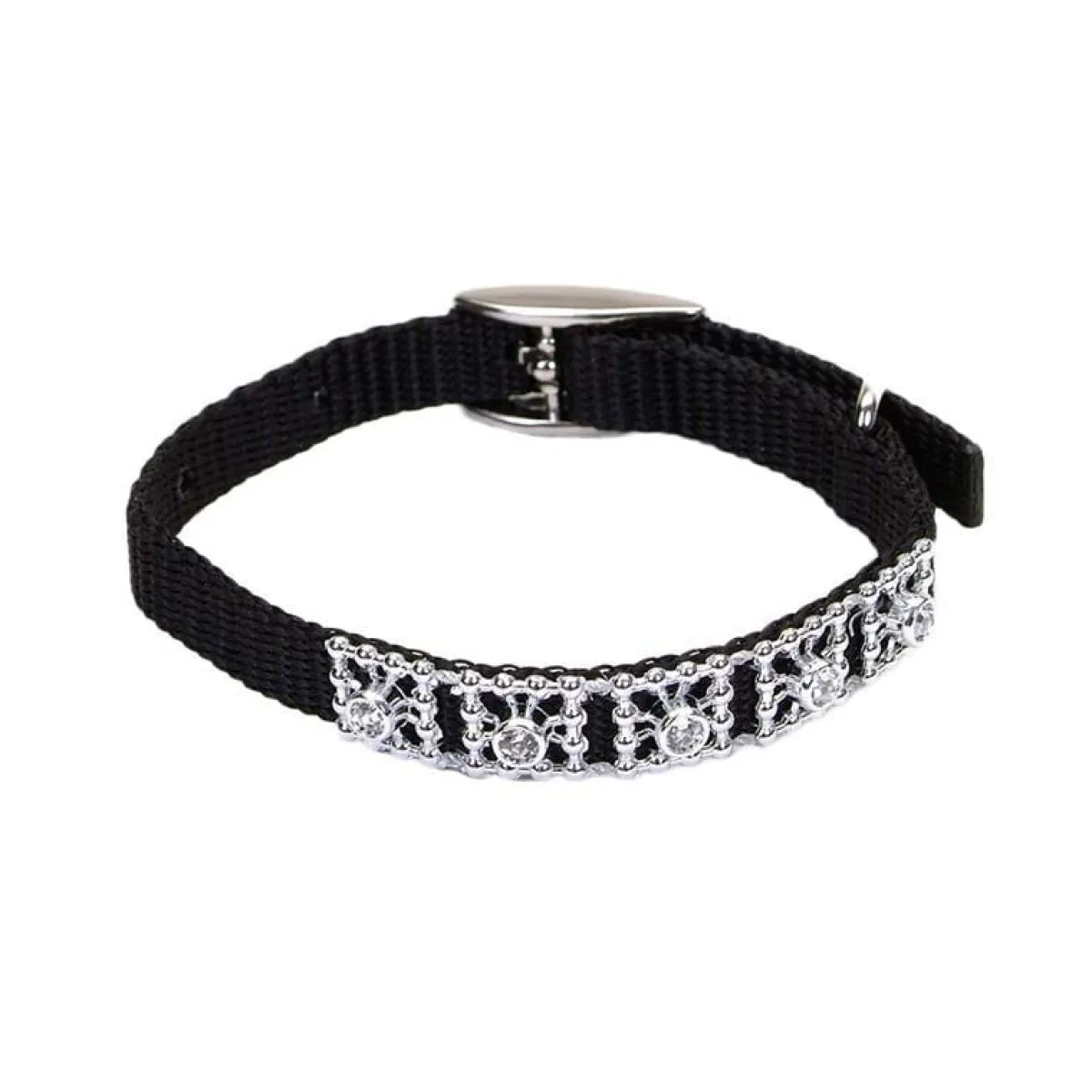 Ryan's Pet Supplies Li'L Pal Jeweled Nylon Collar XS 5/16"