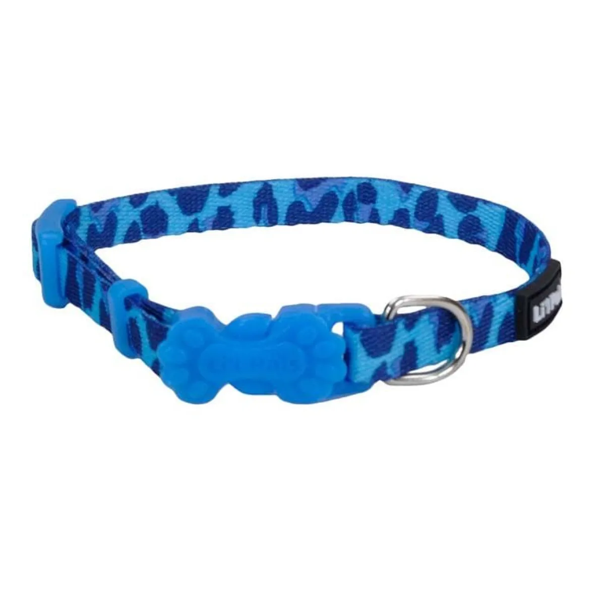 Ryan's Pet Supplies Li'L Pals Green Dot Dog Collar - Adjustable 6"-8"