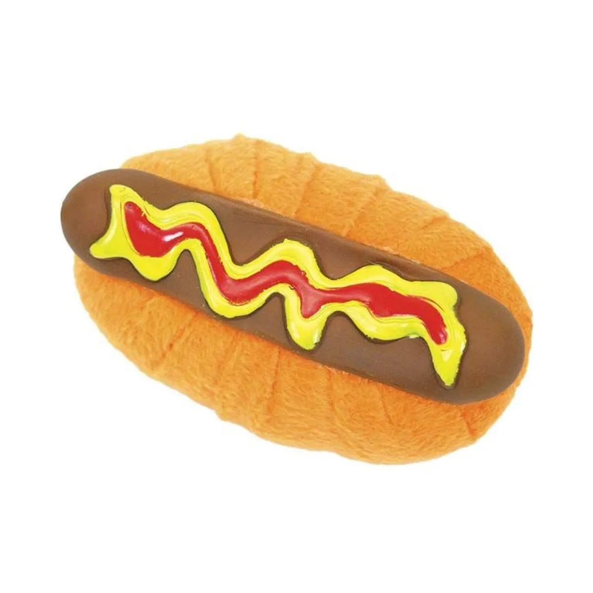 Ryan's Pet Supplies Li'l Pals Mini Toys Hot Dog 4"