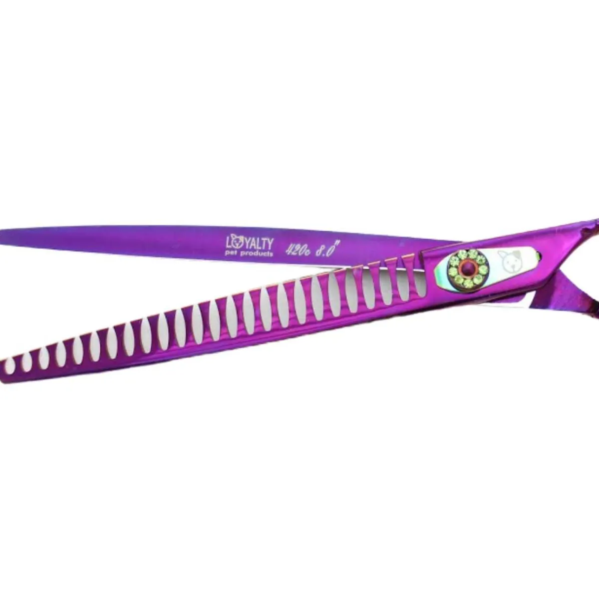 Ryan's Pet Supplies Loyalty Pet Poison Ivy 4 piece 8" Shear Set with Travel Case