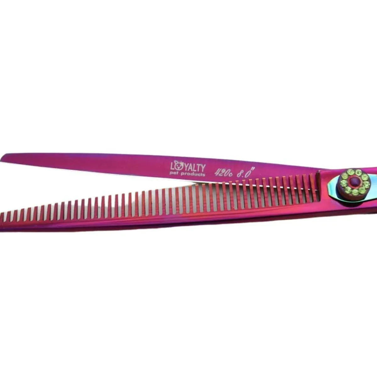 Ryan's Pet Supplies Loyalty Pet Poison Ivy 4 piece 8" Shear Set with Travel Case