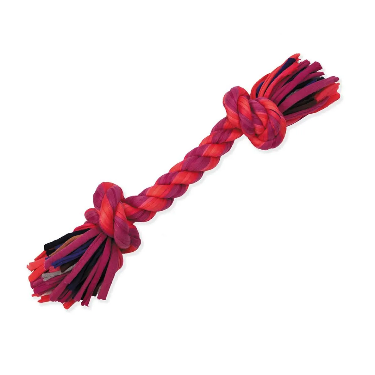 Ryan's Pet Supplies Mammoth Flossy Chew Cloth Rope Bone Medium 12"