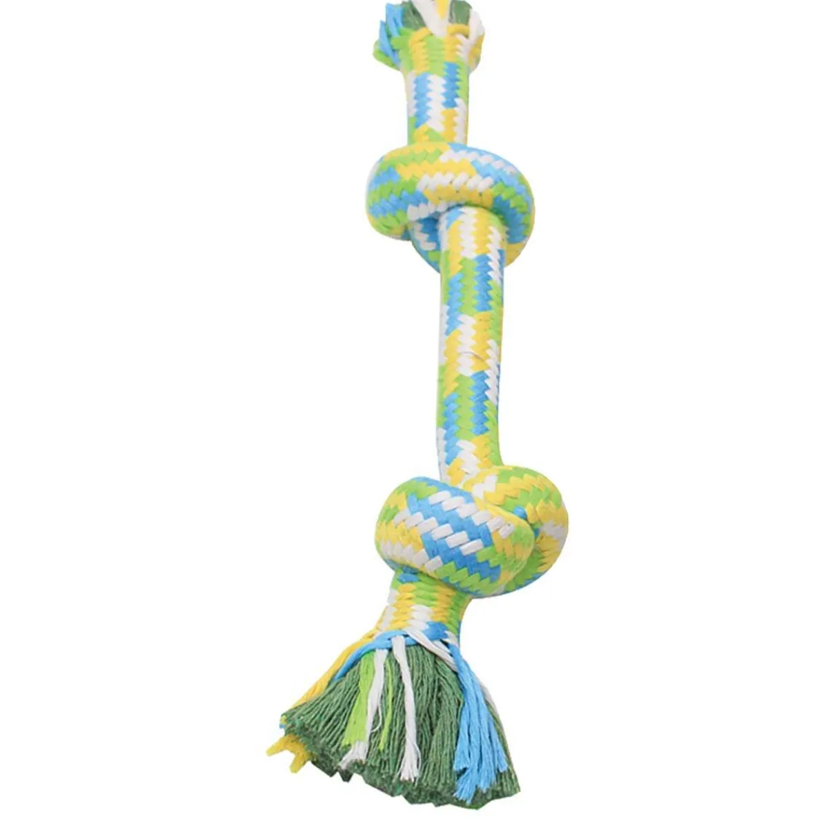 Ryan's Pet Supplies Mammoth Flossy Chews Extra 2 Knot Bone Medium 12"