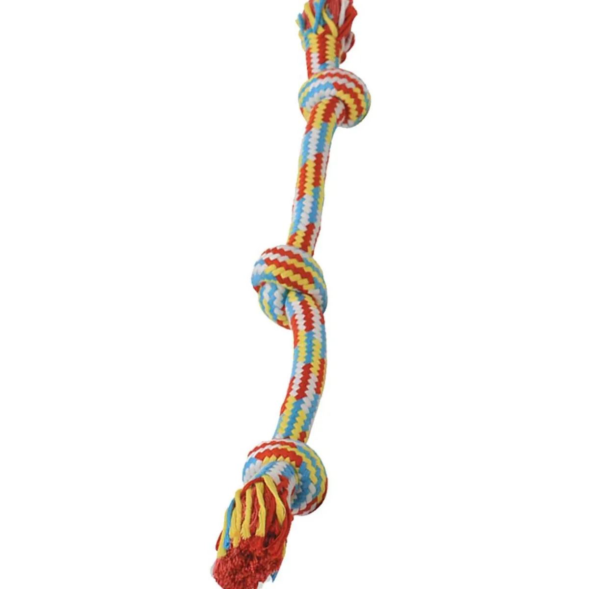 Ryan's Pet Supplies Mammoth Flossy Chews Extra 3 Knot Tug Small 15"