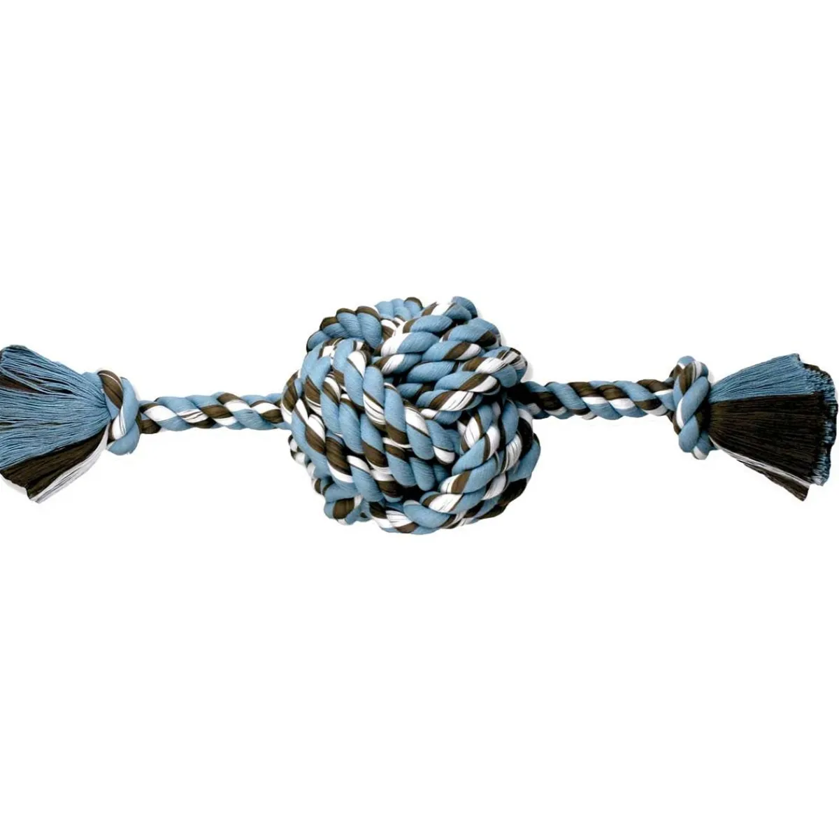 Ryan's Pet Supplies Mammoth Monkey Fist Ball with Rope End Sm 13"