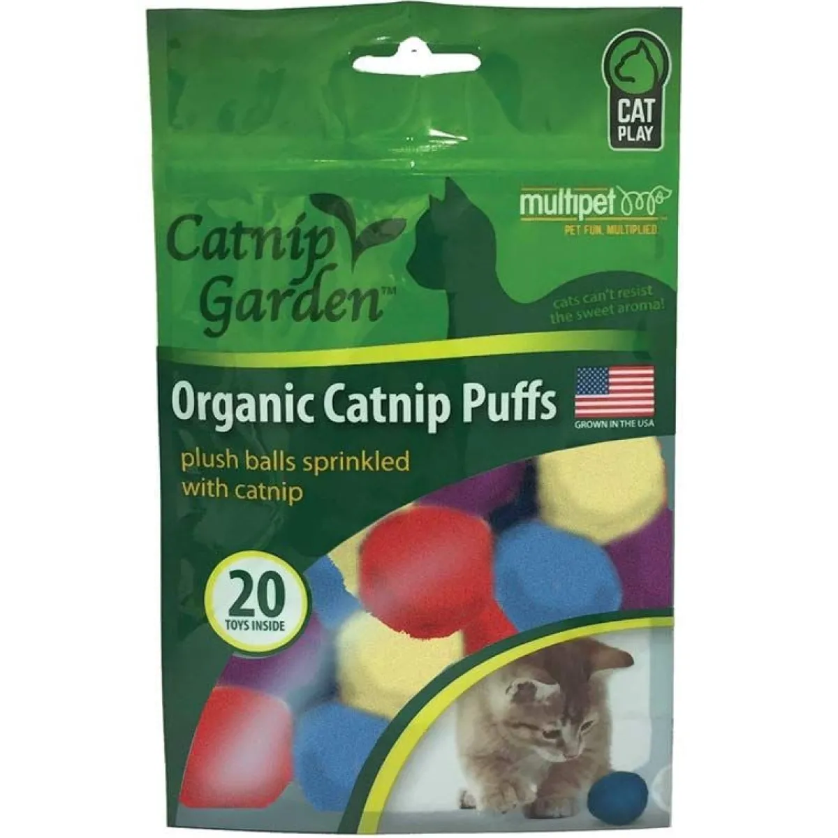 Ryan's Pet Supplies Multipet Catnip Garden Catnip Puffs