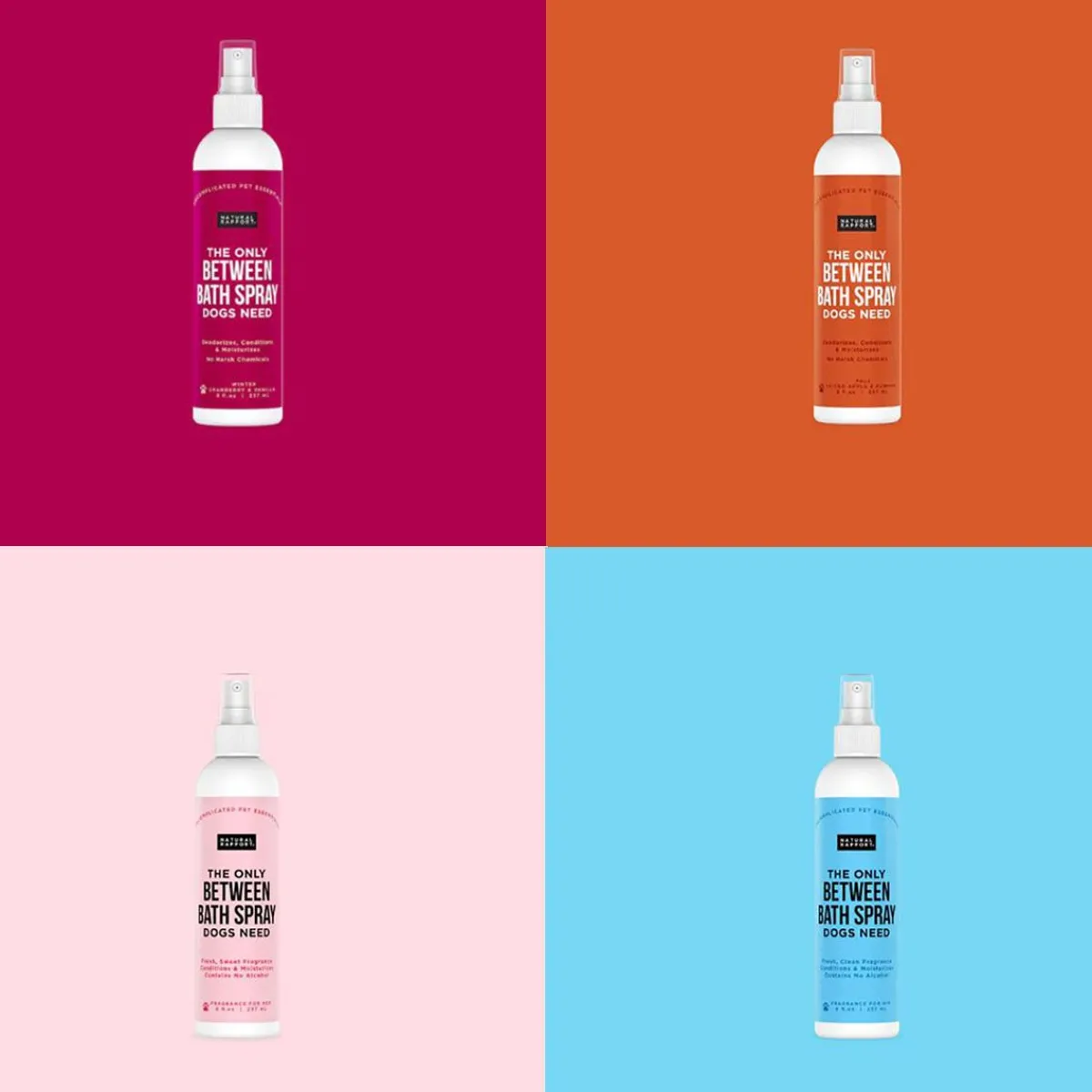 Ryan's Pet Supplies Natural Rapport The Only Between Bath Sprays Dogs Need