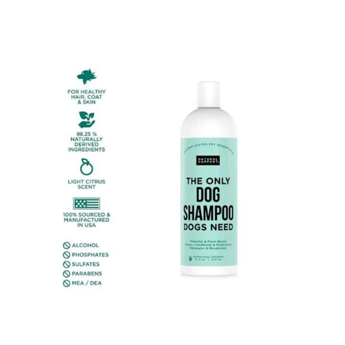 Ryan's Pet Supplies Natural Rapport The Only Dog Shampoo Dogs Need