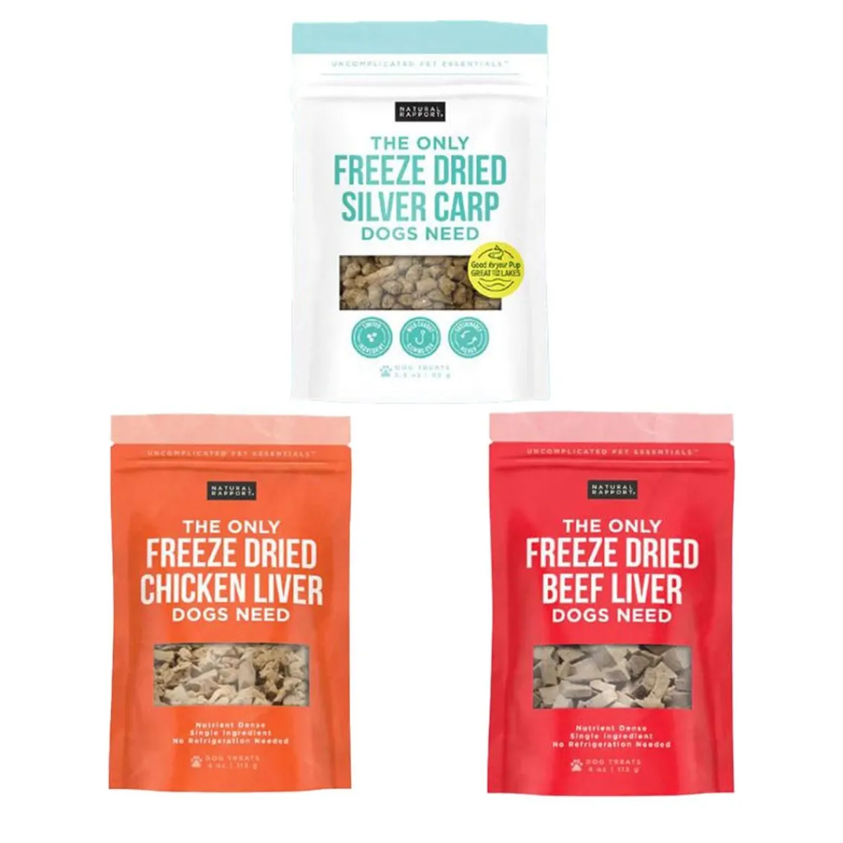 Ryan's Pet Supplies Natural Rapport The Only Freeze Dried Treats Dogs Need