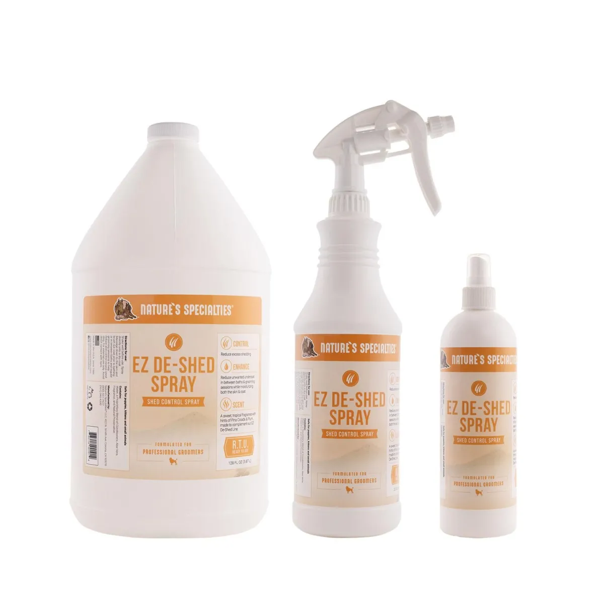 Ryan's Pet Supplies Nature's Specialites EZ De-Shed Spray