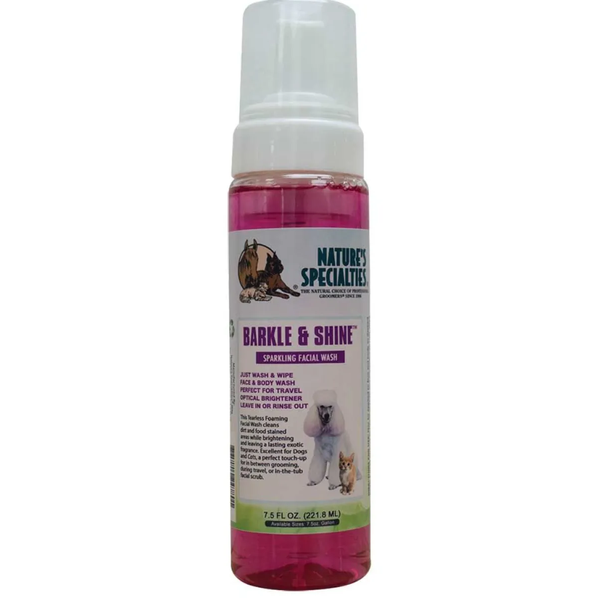 natures_specialties_barkle_and_shine_pet_facial_wash_2.webp Ryan's Pet Supplies Nature's Specialties Barkle and Shine Pet Facial Wash