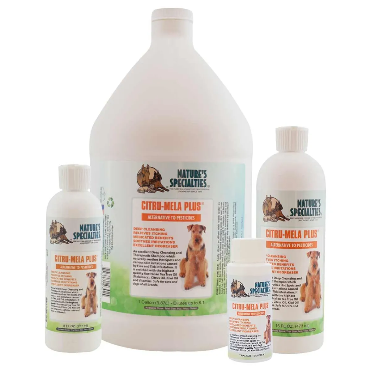 Ryan's Pet Supplies Natures Specialties Citru-Mela Plus Pet Shampoo 8:1