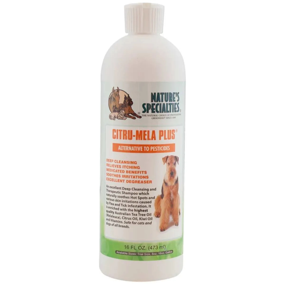Ryan's Pet Supplies Natures Specialties Citru-Mela Plus Pet Shampoo 8:1