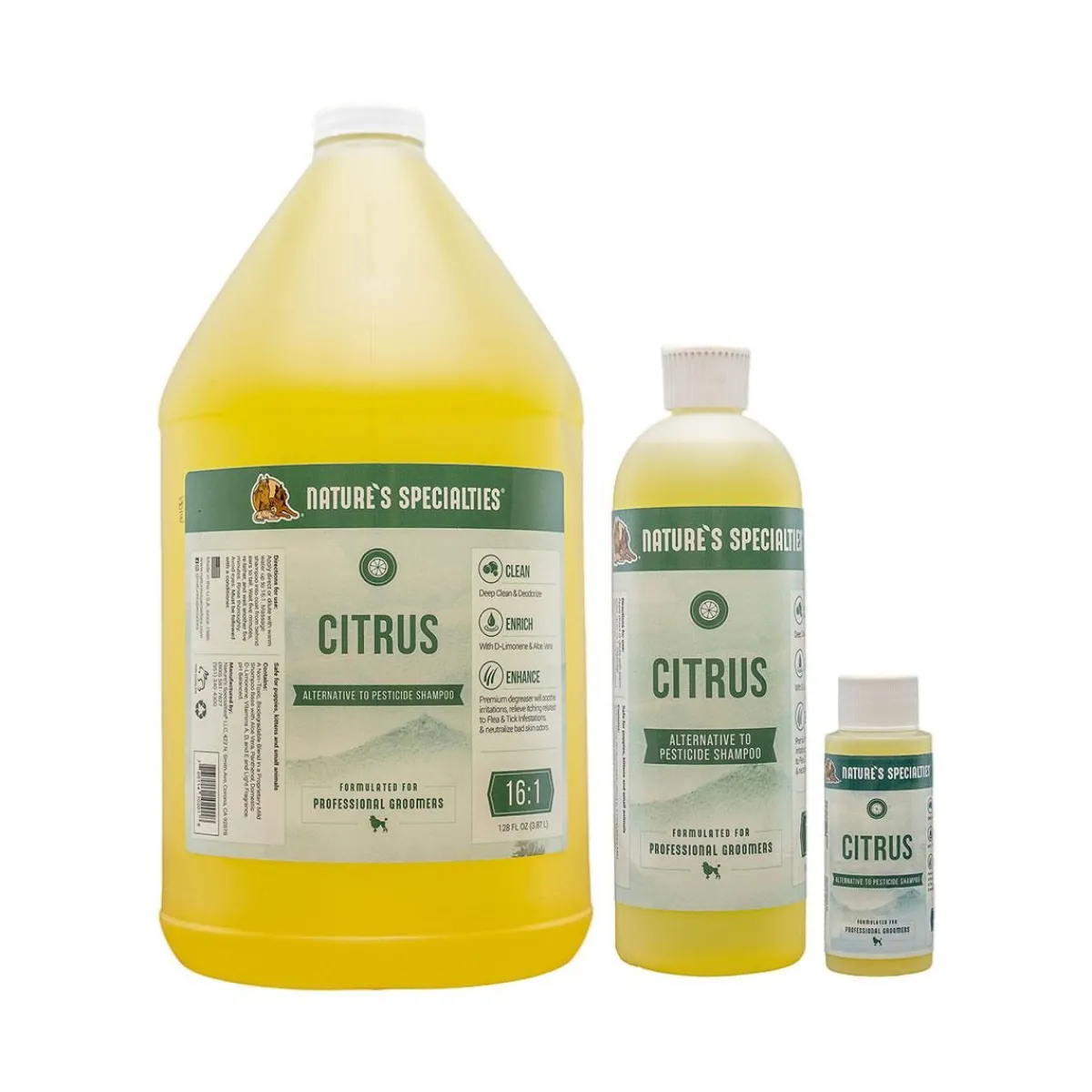 Ryan's Pet Supplies Natures Specialties Citrus Dog Shampoo 16:1