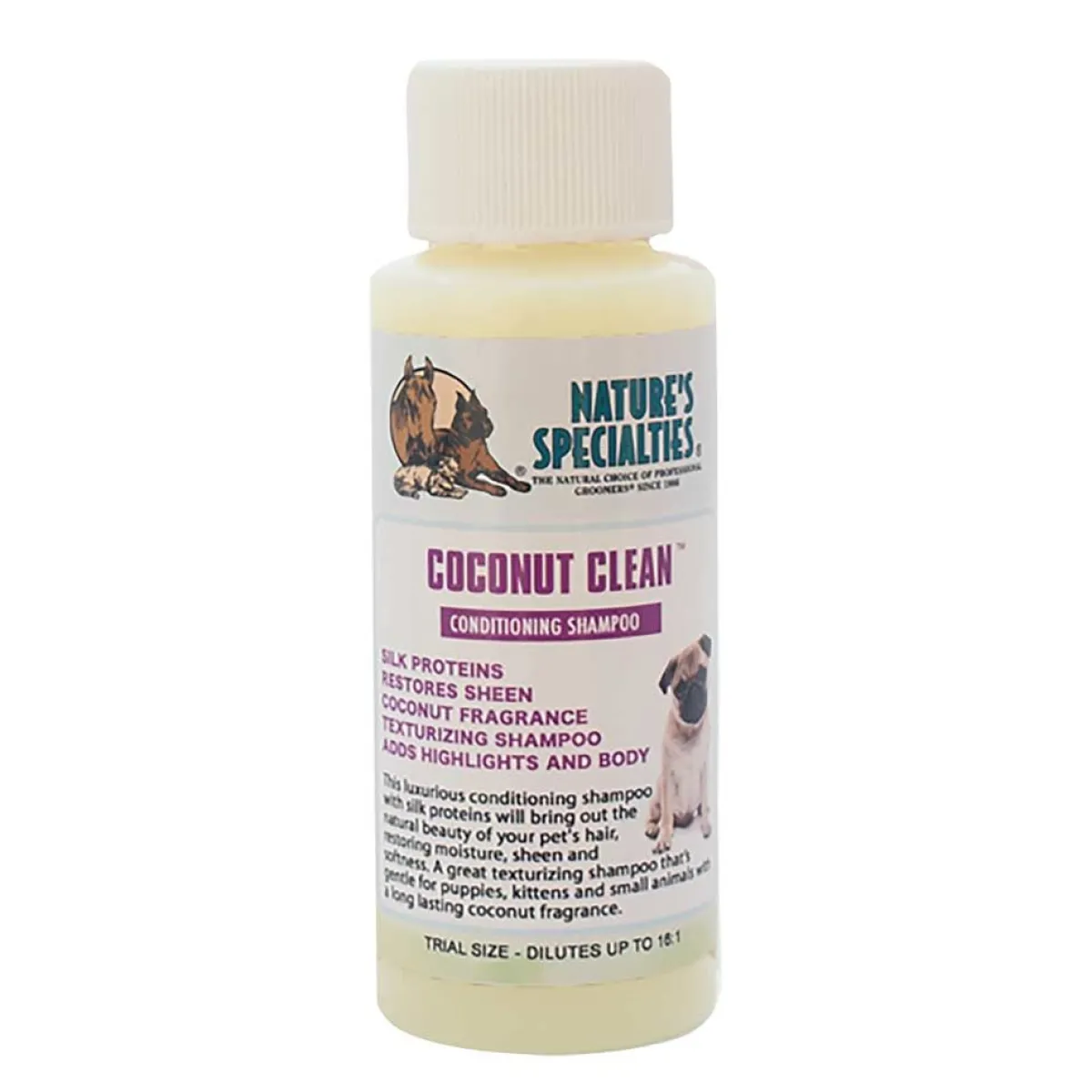 Ryan's Pet Supplies Nature's Specialties Coconut Clean Pet Shampoo 16:1