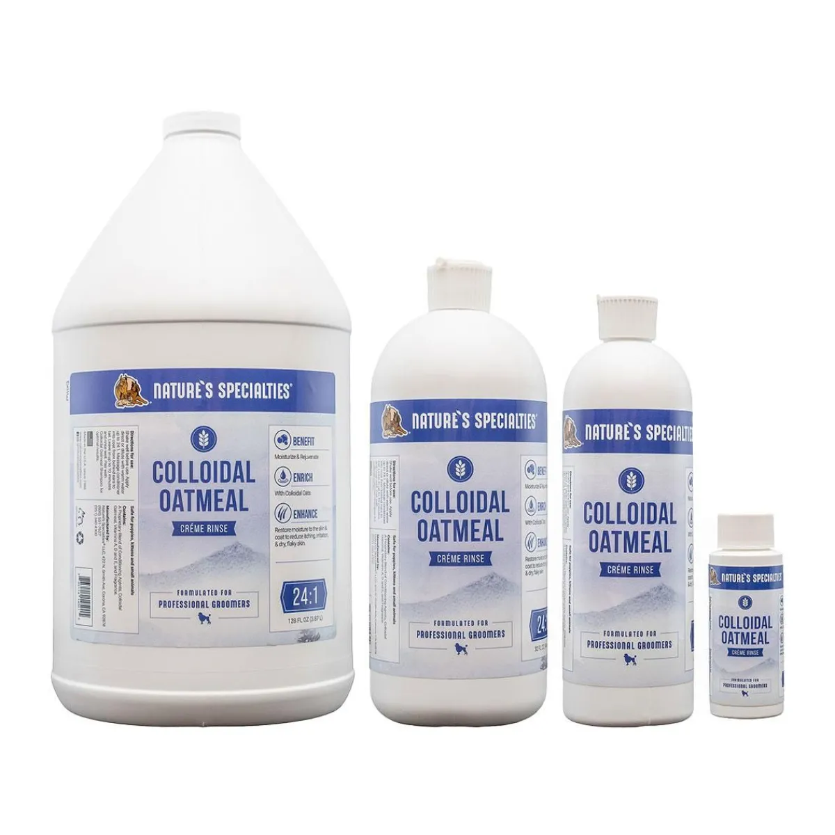 Ryan's Pet Supplies Natures Specialties Colloidal Oatmeal Creme Rinse 24:1