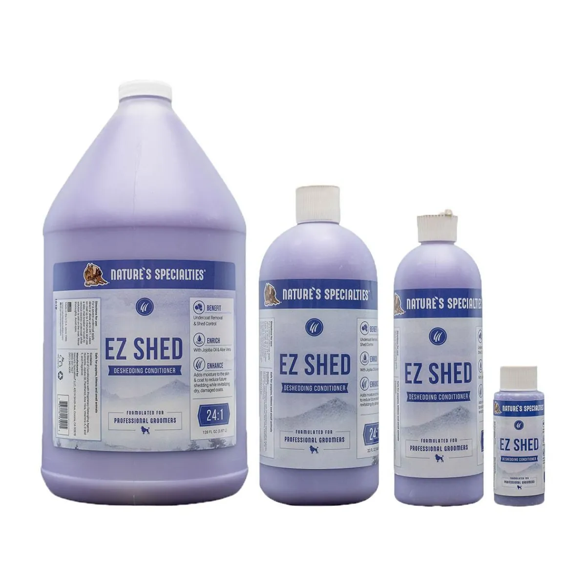 Ryan's Pet Supplies Natures Specialties EZ Shed Pet Conditioner - 24:1