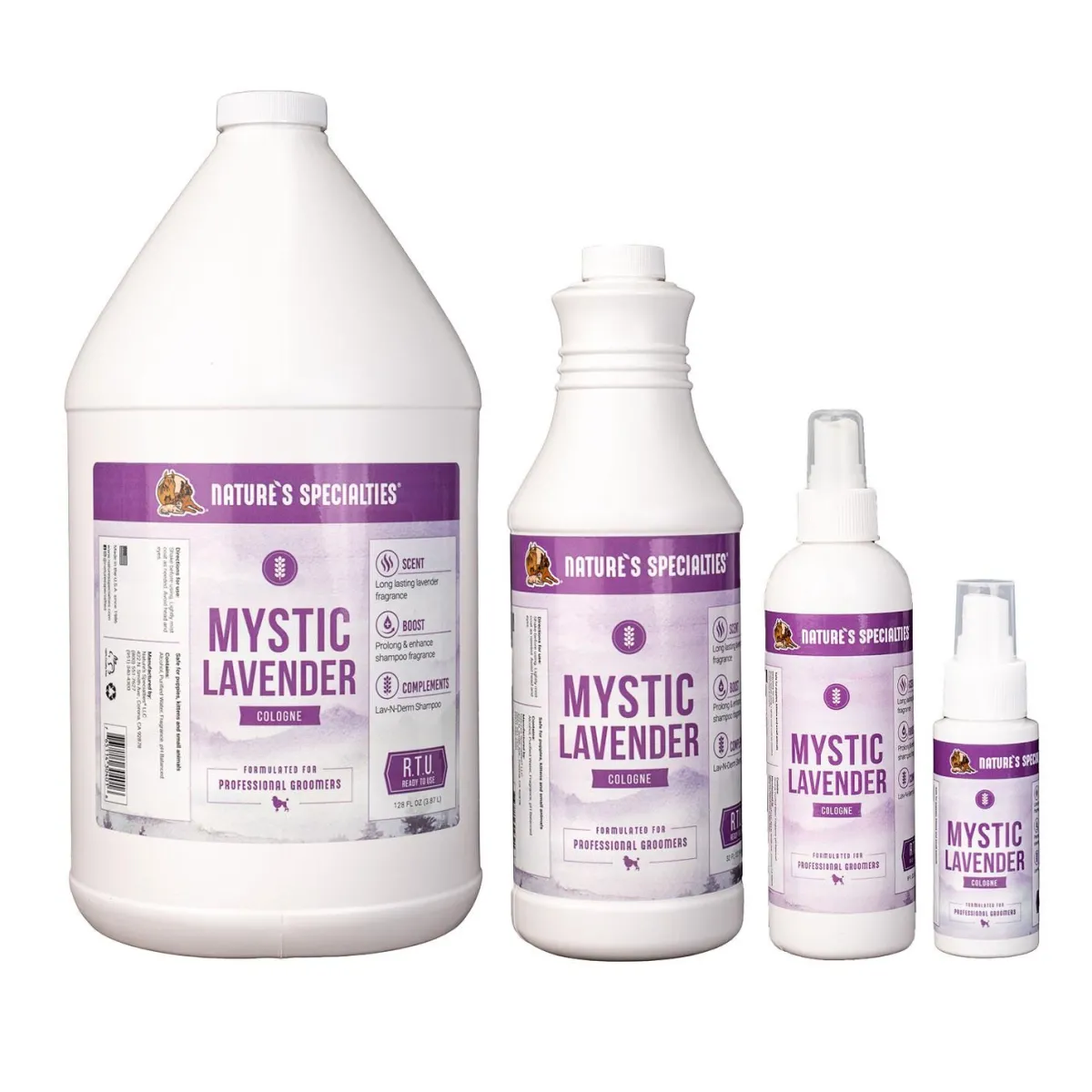 Ryan's Pet Supplies Natures Specialties Foo Foo Cologne - Mystic Lavender