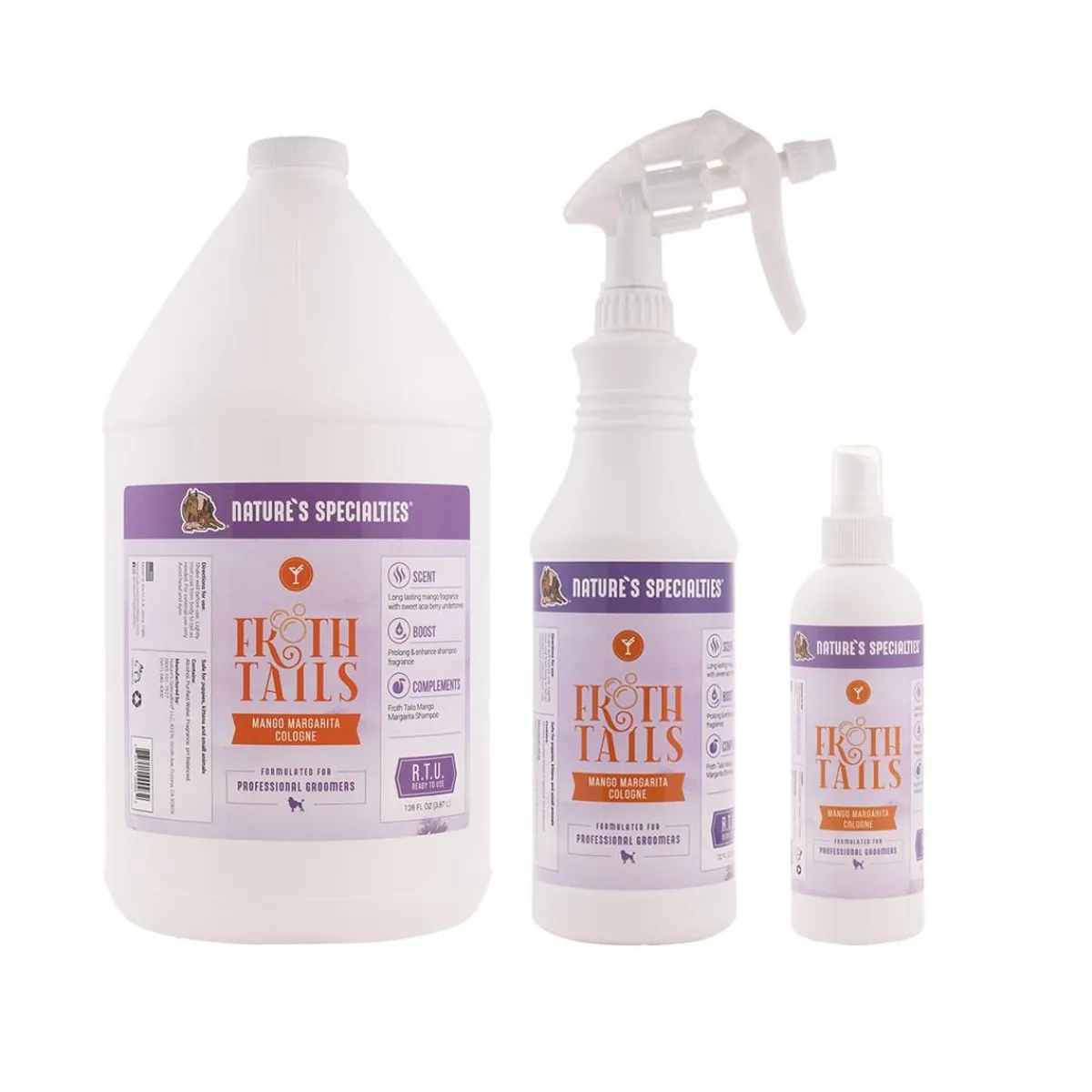 Ryan's Pet Supplies Nature's Specialties Froth Tails Mango Margarita Cologne