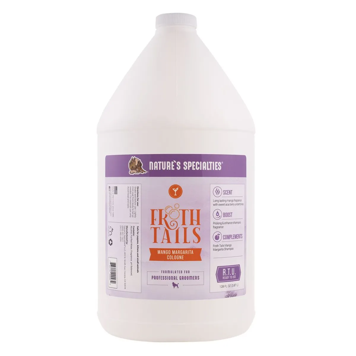 natures_specialties_froth_tails_mango_margarita_cologne_3.webp Ryan's Pet Supplies Nature's Specialties Froth Tails Mango Margarita Cologne