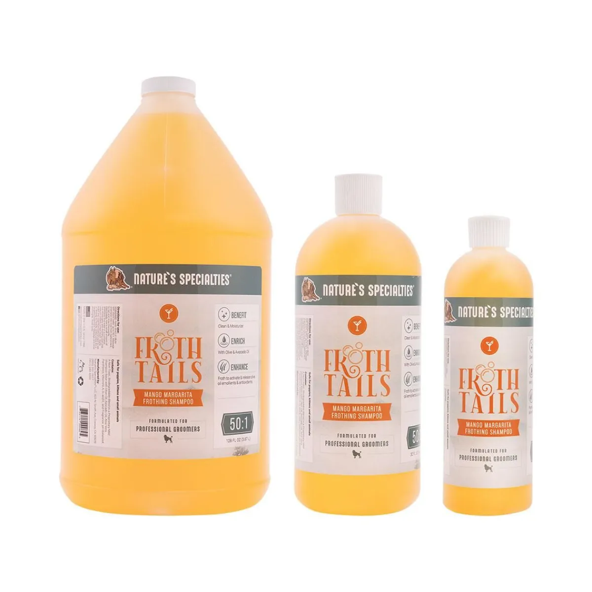 Ryan's Pet Supplies Nature's Specialties Froth Tails Mango Margarita Shampoo