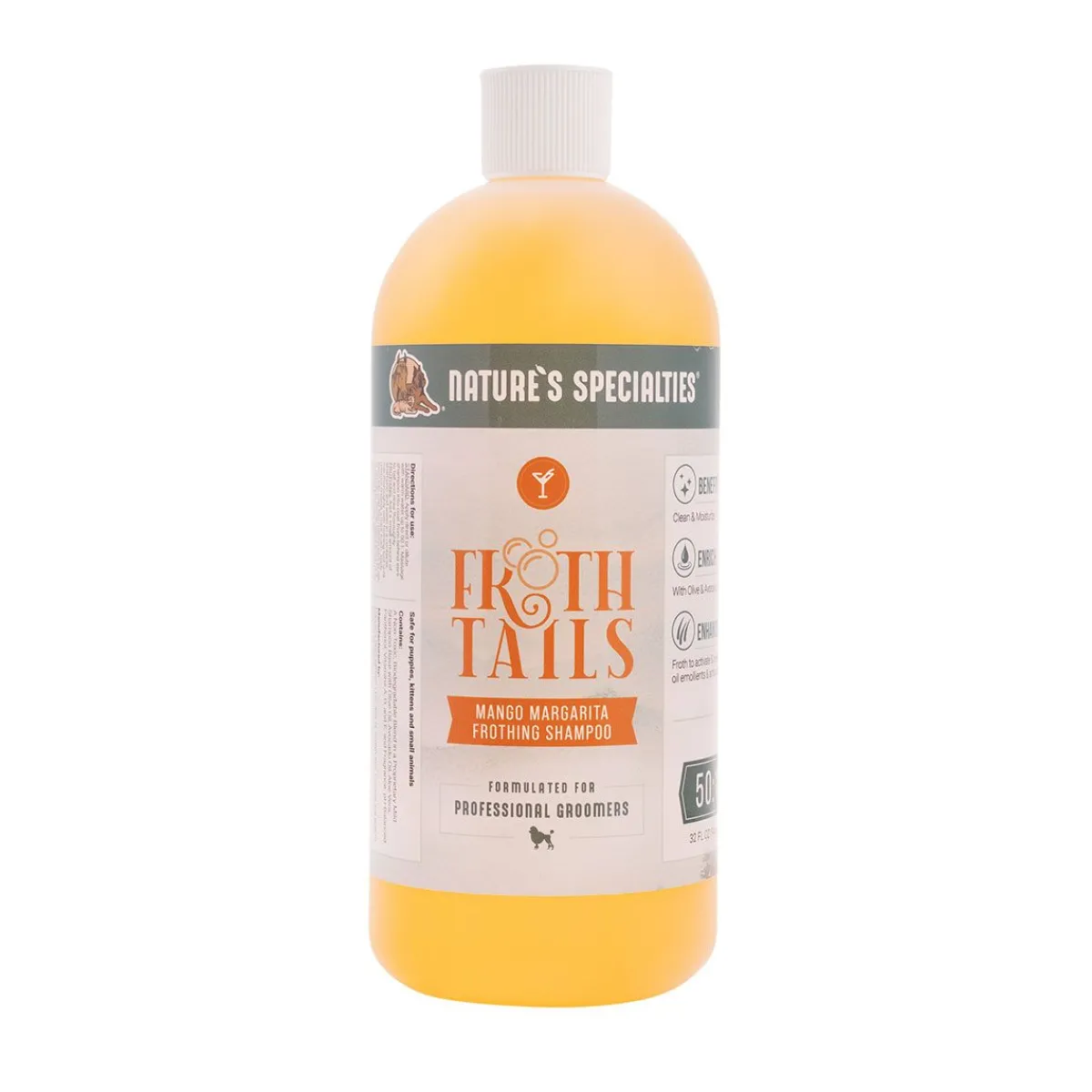 natures_specialties_froth_tails_mango_margarita_shampoo_3.webp Ryan's Pet Supplies Nature's Specialties Froth Tails Mango Margarita Shampoo