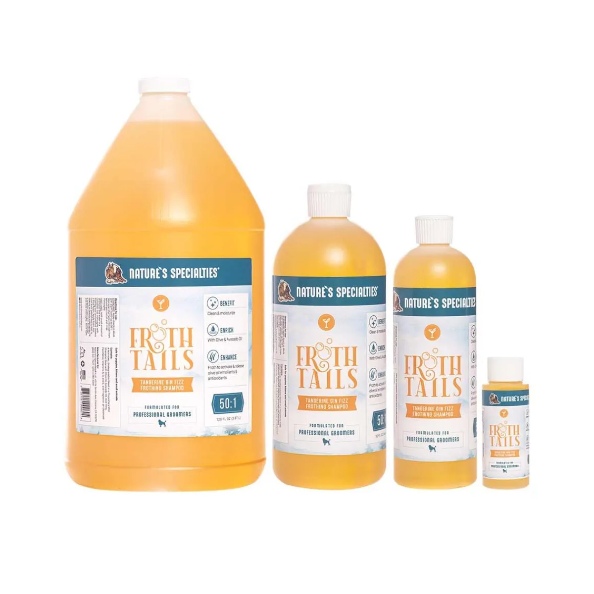 Ryan's Pet Supplies Nature's Specialties Froth Tails Tangerine Gin Fizz Shampoo