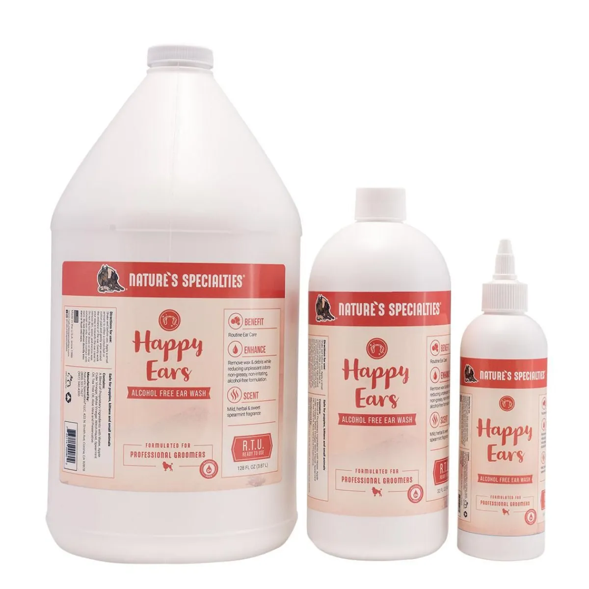 Ryan's Pet Supplies Nature's Specialties Happy Ears Alcohol Free Ear Wash
