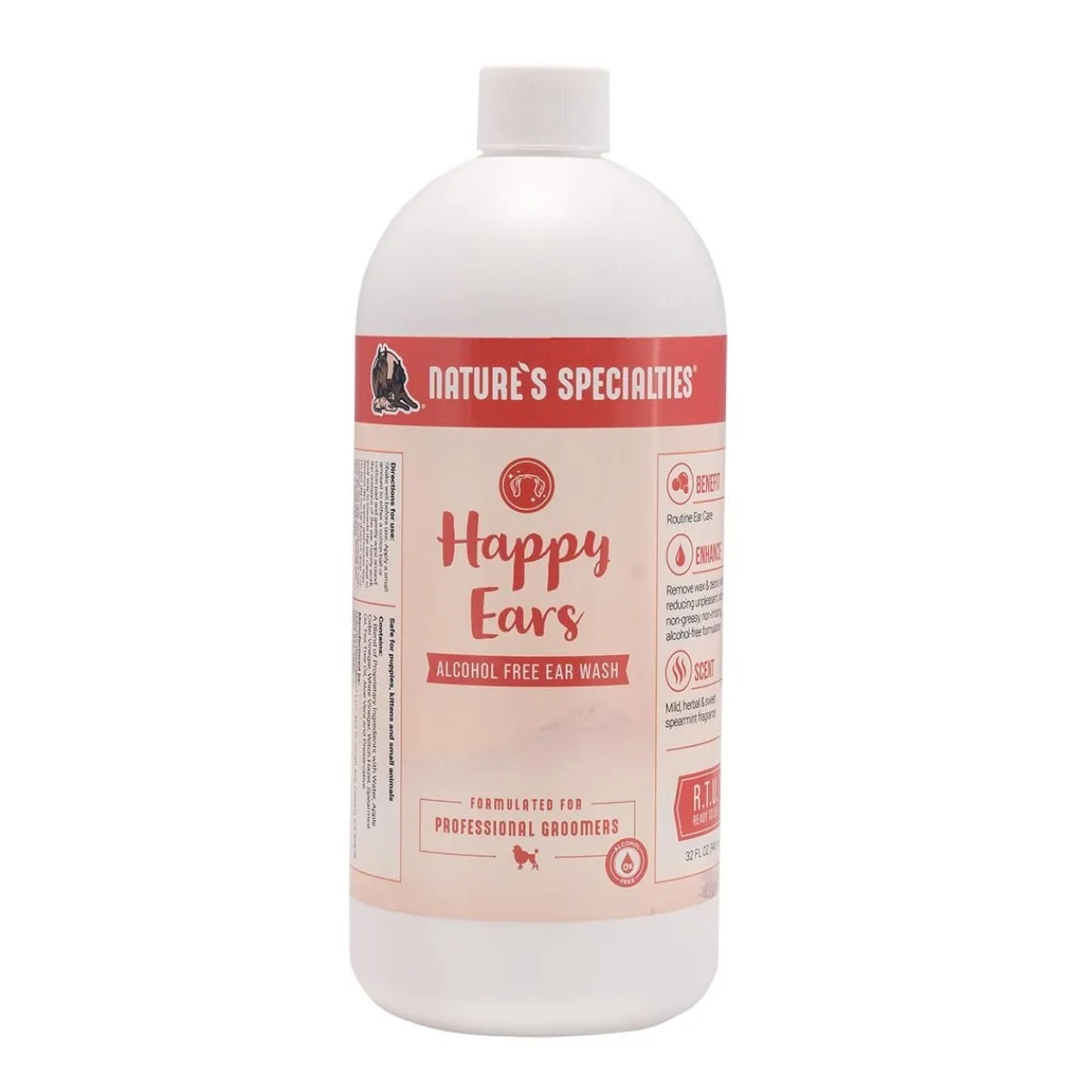 Ryan's Pet Supplies Nature's Specialties Happy Ears Alcohol Free Ear Wash