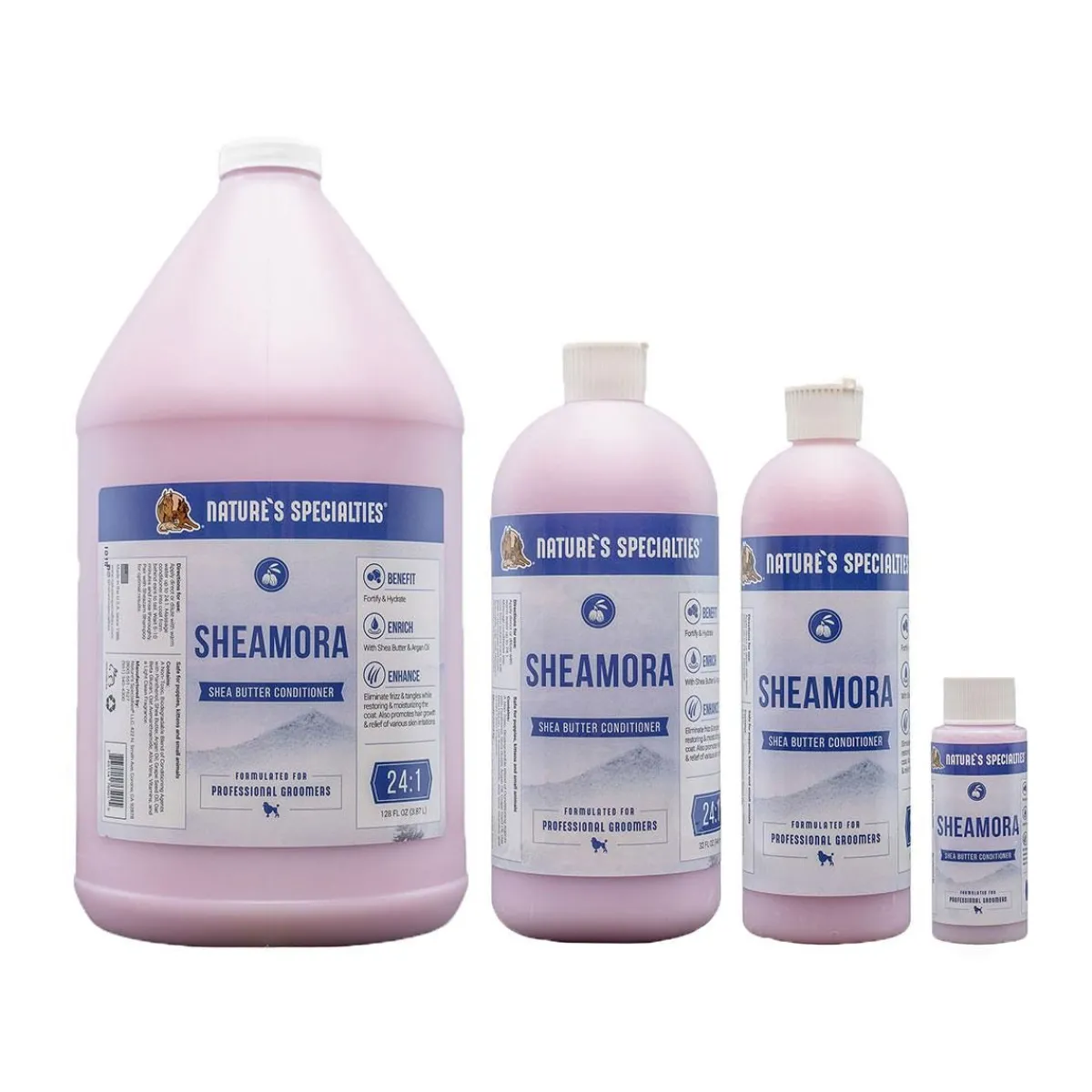 Ryan's Pet Supplies Nature's Specialties Medicated Sheamora Pet Conditioner 8:1