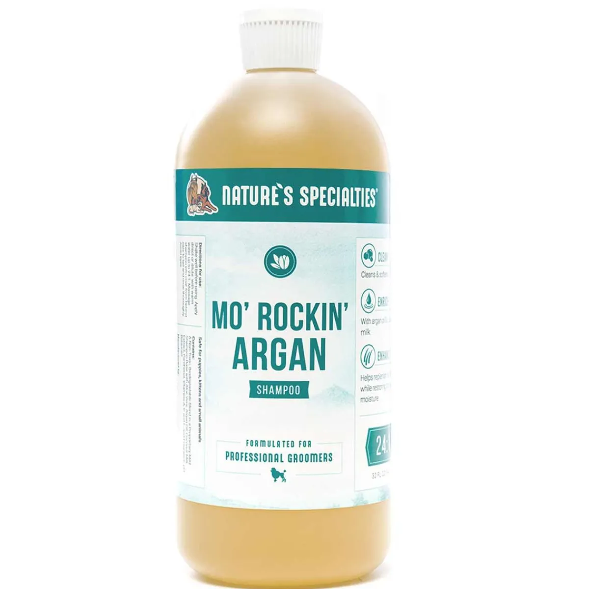 natures_specialties_mo_rockin_argan_pet_shampoo__3.webp Ryan's Pet Supplies Nature's Specialties Mo' Rockin' Argan Pet Shampoo 24:1