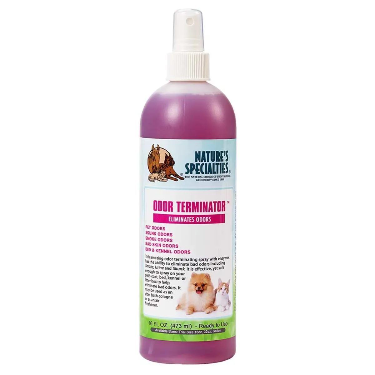 Ryan's Pet Supplies Nature's Specialties Odor Terminator Spray
