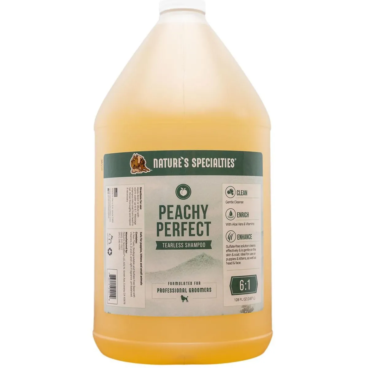 natures_specialties_peachy_perfect_pet_shampoo__8.webp Ryan's Pet Supplies Nature's Specialties Peachy Perfect Pet Shampoo 6:1
