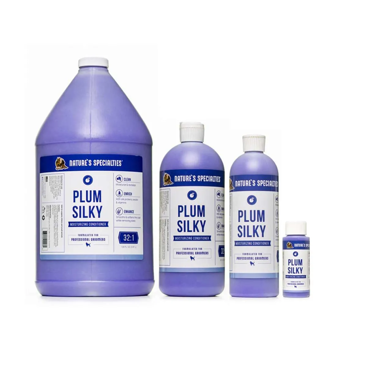 Ryan's Pet Supplies Nature's Specialties Plum Silky Conditioner 32:1