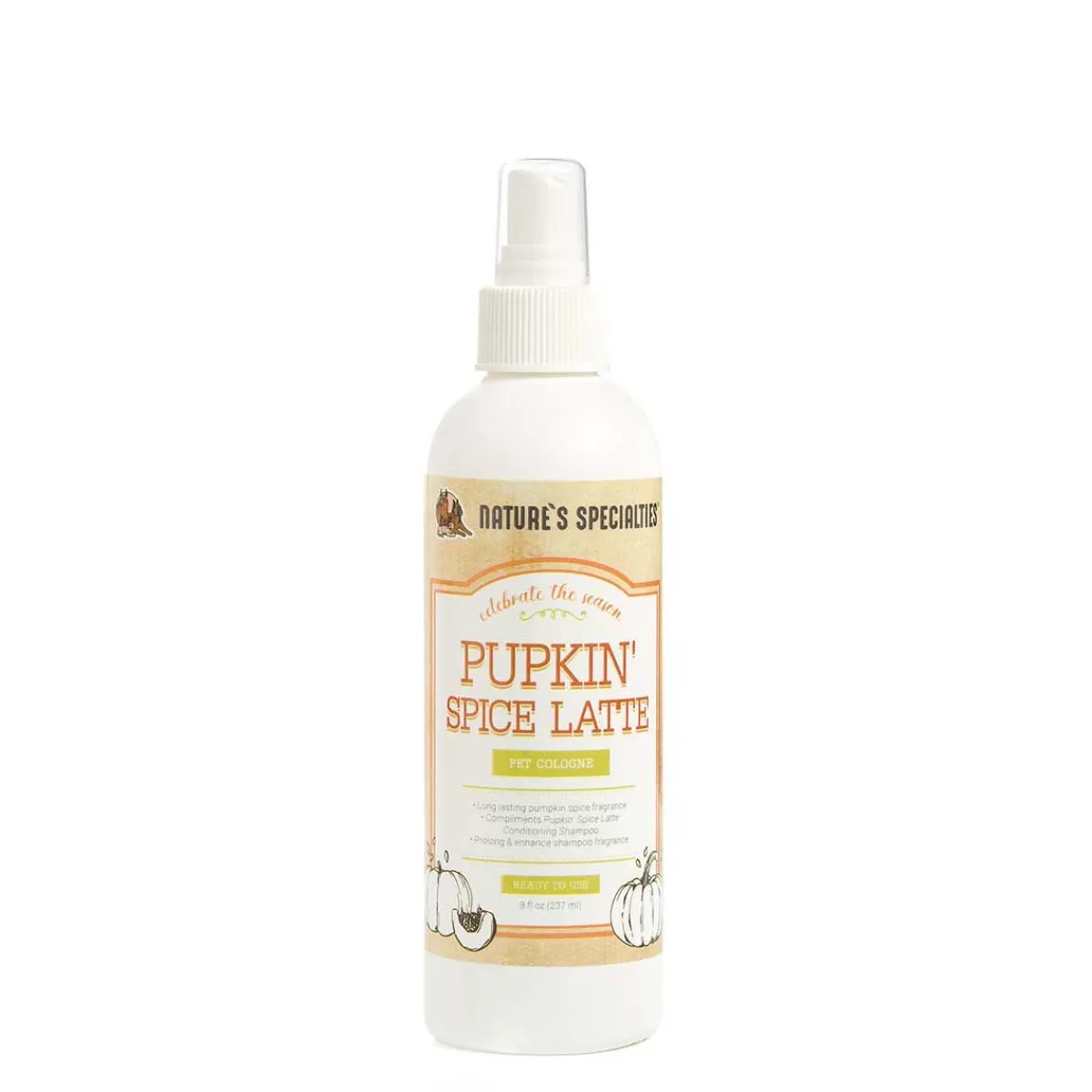 Ryan's Pet Supplies Nature's Specialties Pupkin Spice Latte Cologne - 8 oz