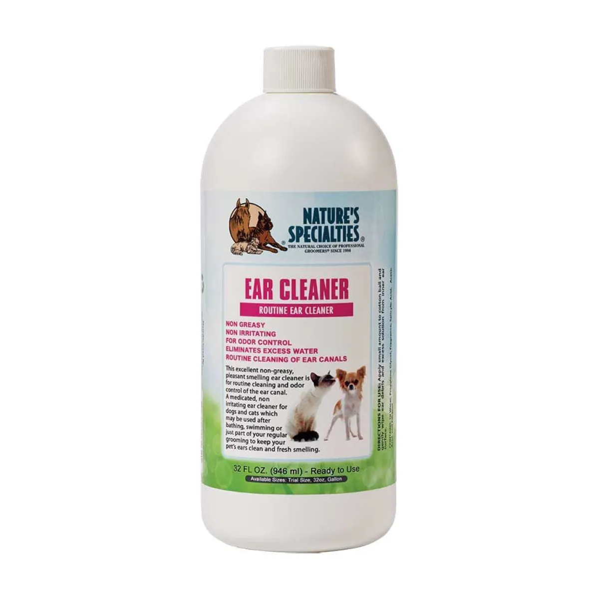 Ryan's Pet Supplies Natures Specialties Routine Ear Cleaner for Dogs & Cats