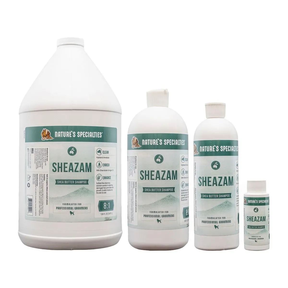 Ryan's Pet Supplies Nature's Specialties Sheazam Shea Butter Pet Shampoo 8:1