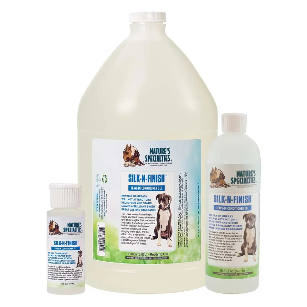 Ryan's Pet Supplies Nature's Specialties Silk N Finish Conditioning Gel for Pets