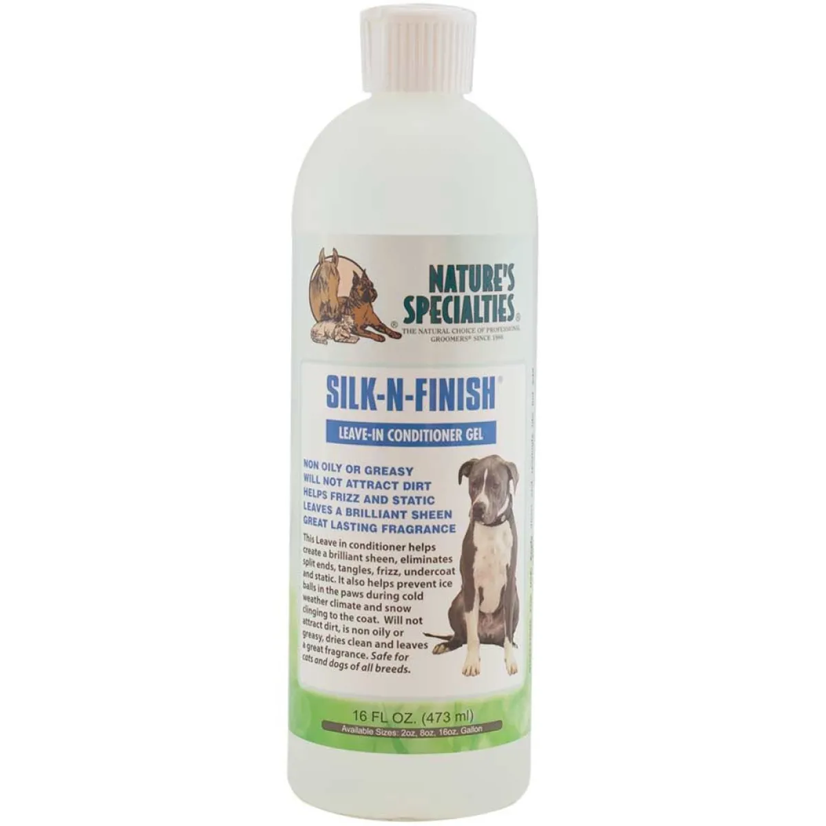 Ryan's Pet Supplies Nature's Specialties Silk N Finish Conditioning Gel for Pets