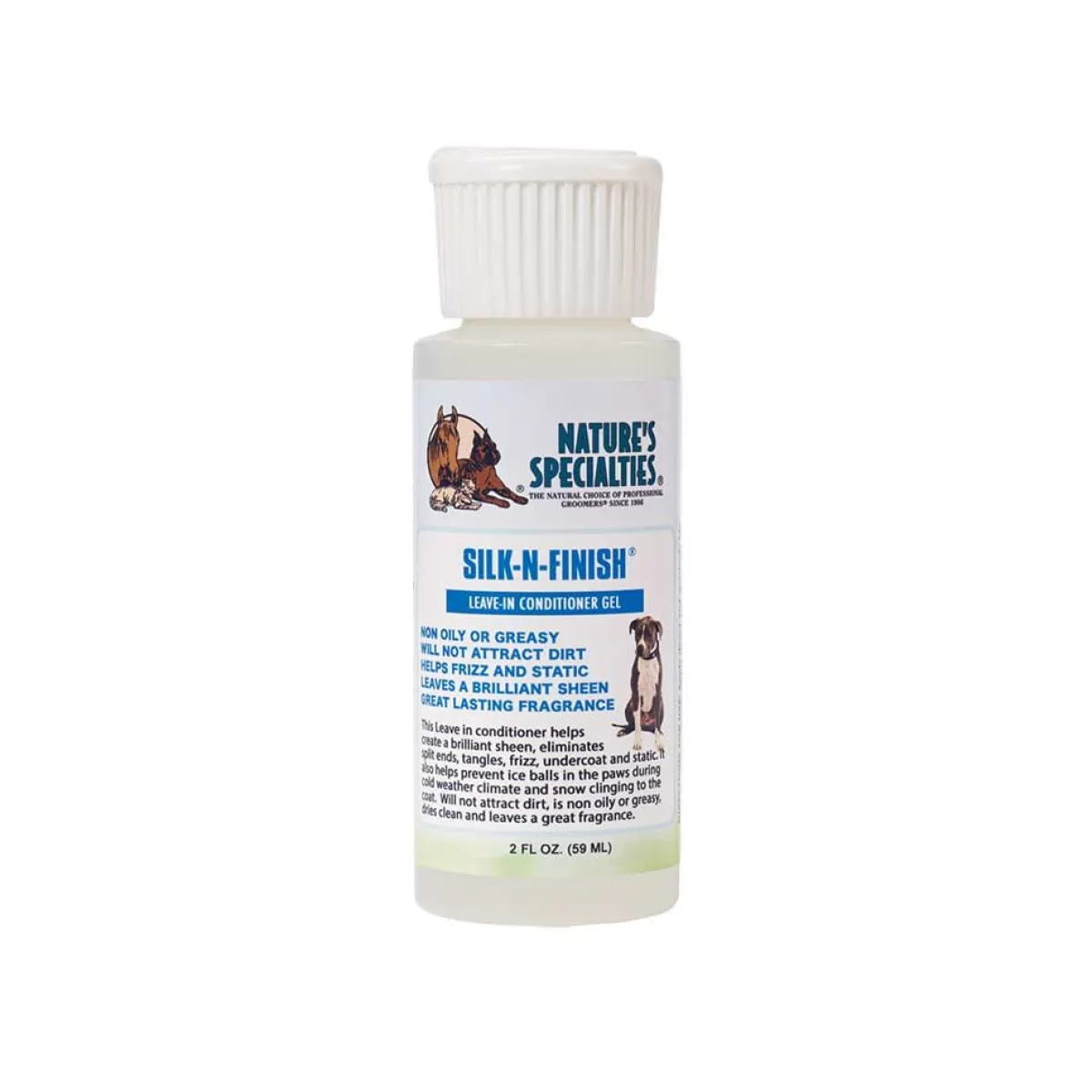 natures_specialties_silk_n_finish_conditioning_gel_for_pets_2.webp Ryan's Pet Supplies Nature's Specialties Silk N Finish Conditioning Gel for Pets
