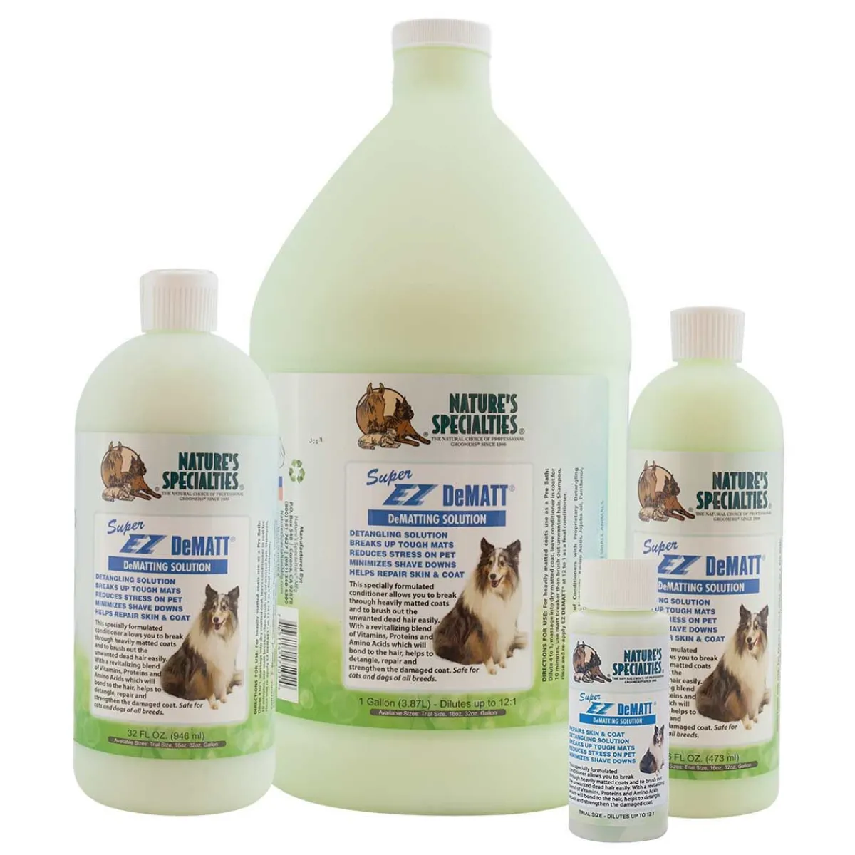 Ryan's Pet Supplies Natures Specialties Super EZ Dematt Conditioner 12:1